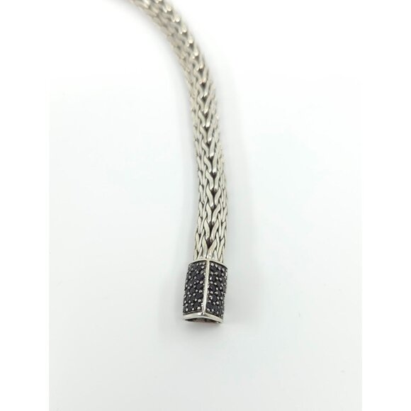 John Hardy Classic Chain Tiga Sapphire Chain Bracelet 6mm 7.25" - Picture 14 of 16